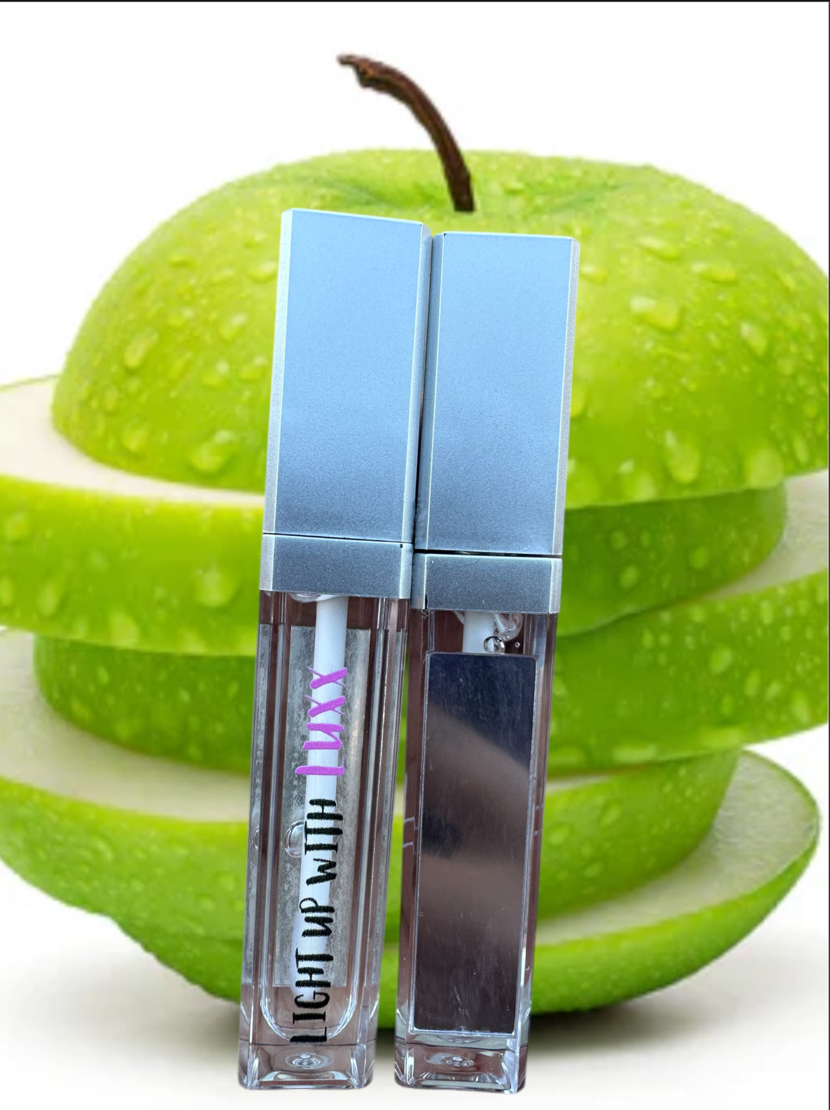 Limited Edition Green Apple Limited Edition Green Apple Lipgloss with high-shine and crisp flavor, non-sticky finish.